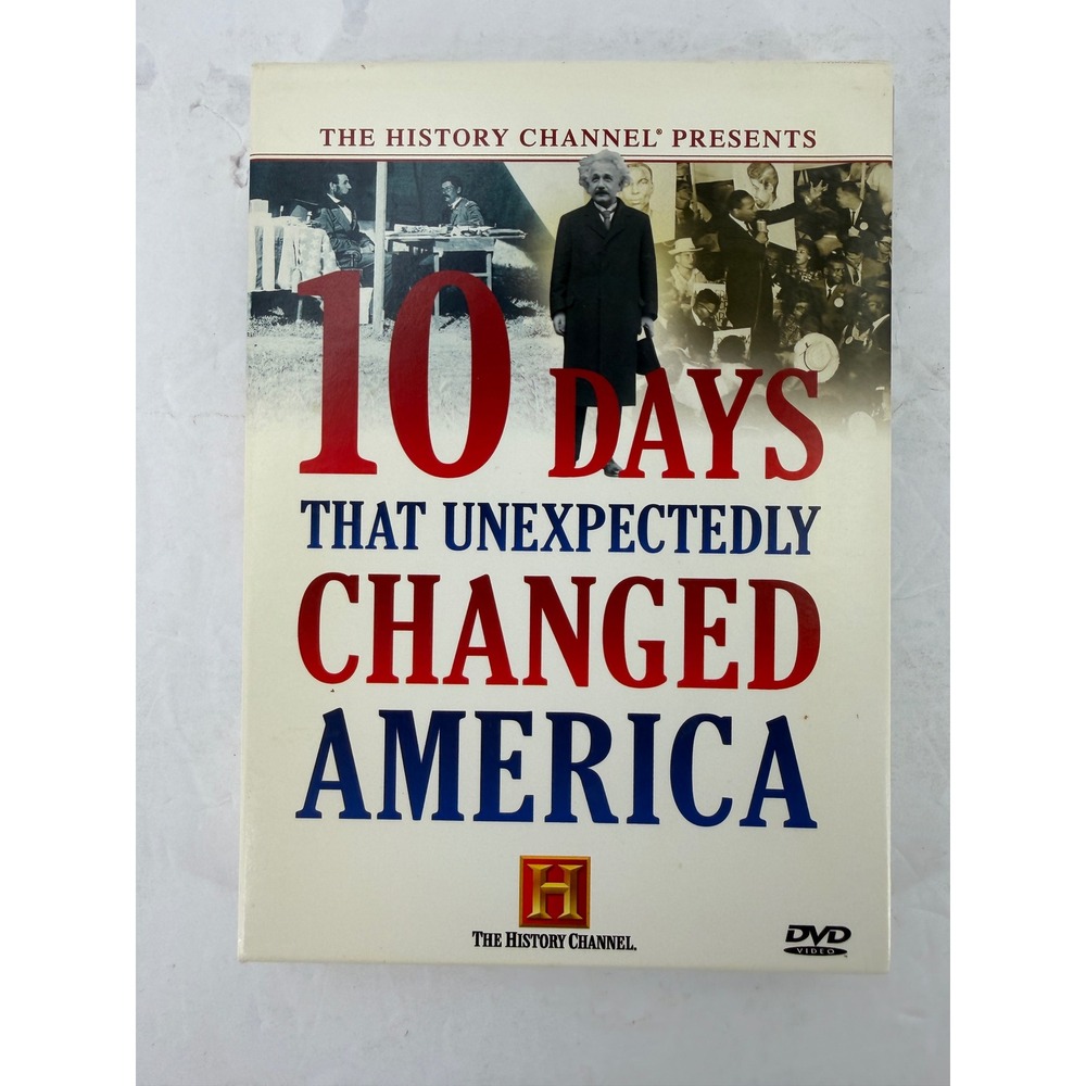 The History Channel 10 Days That Unexpectedly Changed America DVD 3-Disc Set